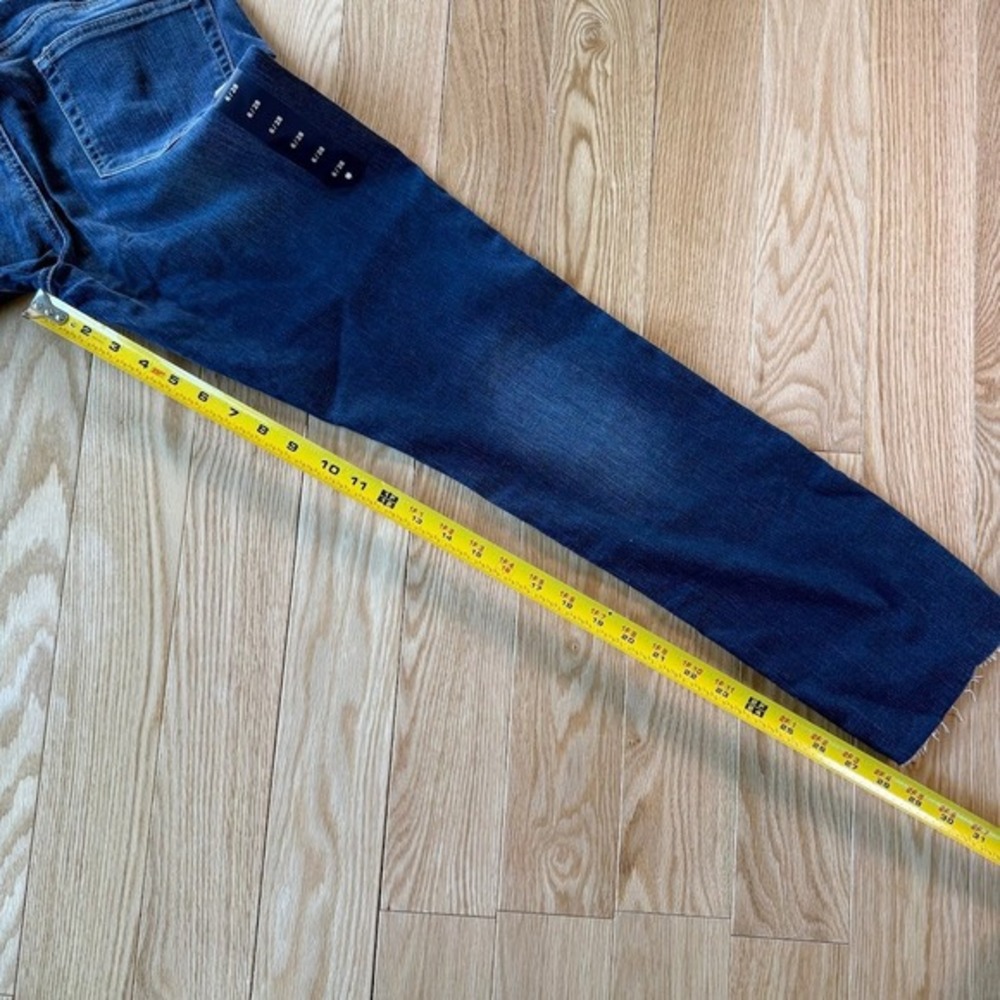 Lucky Brand Lolita Skinny Blue Wash Raw Hem Jeans Womens 6/28 NWT - Picture 6 of 7